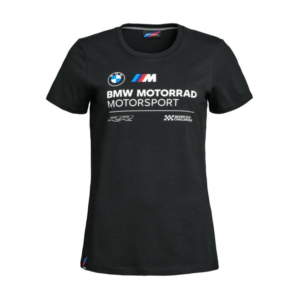 BMW Motorrad T-Shirt M Logo Motorsport Γυναικείο Μαύρο ΕΝΔΥΣΗ BMW Motorrad T-Shirt M Logo Motorsport Γυναικείο Μαύρο ΕΝΔΥΣΗ